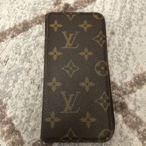 LOUIS VUITTON iPhone 7/8 case/wallet holder